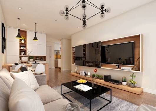 Cho thuê Studio tầng thấp Lumiere Ocean Crest Hưng Yên - Đầy đủ nội thất view biển hồ nước mặn